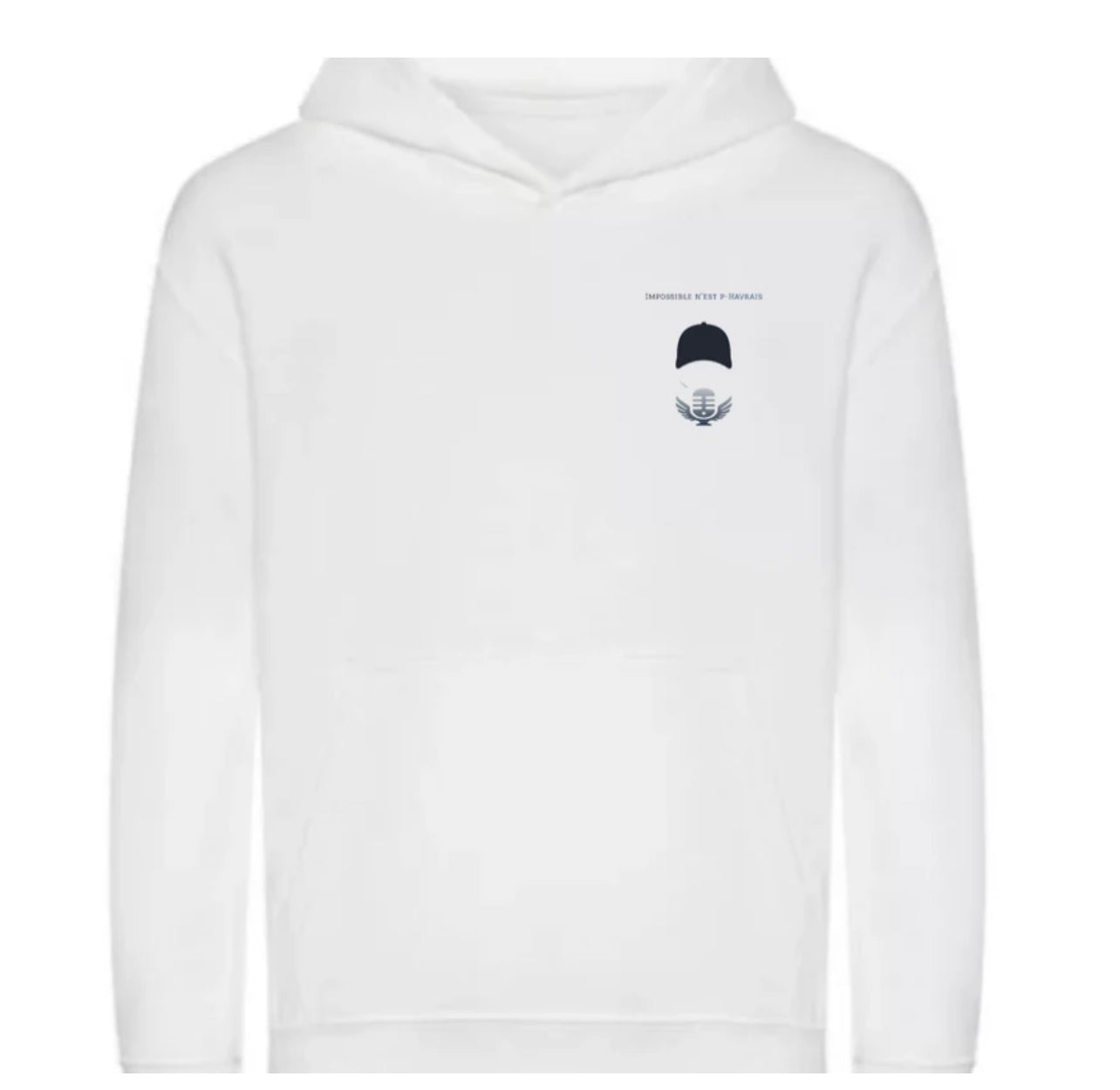 Sweat à capuche Invisible Keep Speaker - Logo Côté Cœur