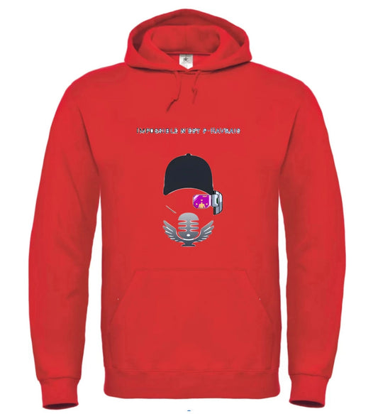 Sweat à capuche Invisible Keep Speaker - Édition “Impossible n’est P-Havrais” avec Détecteur d’Énergie